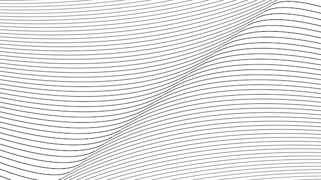 Línea onda abstracta rayas diseño papel tapiz imagen vectorial de fondo para telón de fondo o presentación