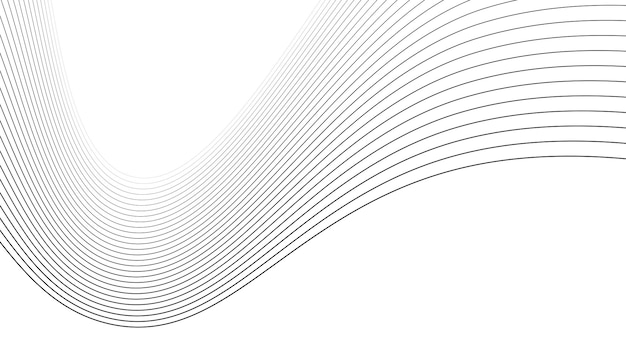 Línea onda abstracta rayas diseño papel tapiz imagen vectorial de fondo para telón de fondo o presentación