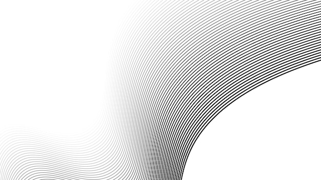 Línea onda abstracta rayas diseño papel tapiz imagen vectorial de fondo para telón de fondo o presentación