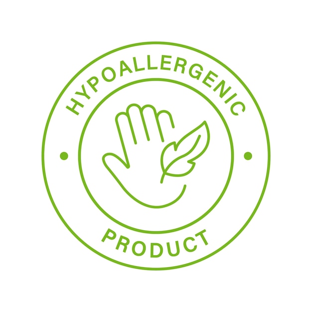 Línea de productos seguros hipoalergénicos Green Stamp Safety Cosmético hipoalergénico para pieles sensibles