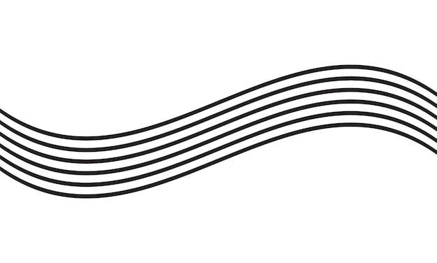 una línea de rayas negras y blancas con la palabra zigzag en ella