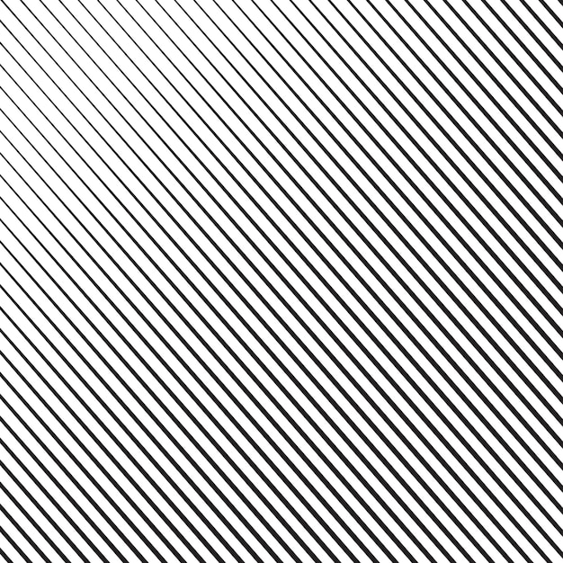 Línea de rayas negras con patrón de medio tono fondo abstracto