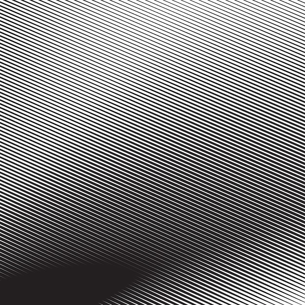 Línea de rayas negras con patrón de medio tono fondo abstracto