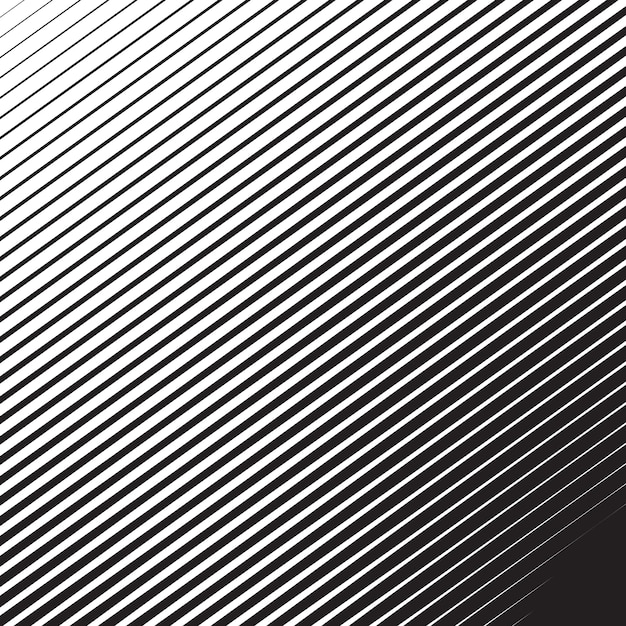 Línea de rayas negras con patrón de medio tono fondo abstracto