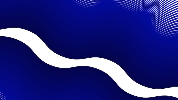 Línea de rayas de onda azul fondo abstracto