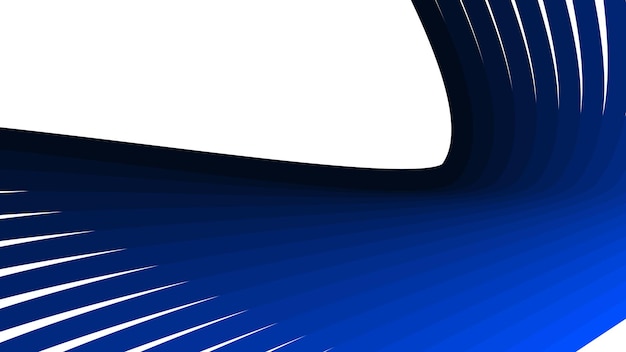 Línea de rayas de onda azul fondo abstracto