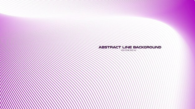 Línea de rayas onduladas púrpuras imagen vectorial de fondo abstracta
