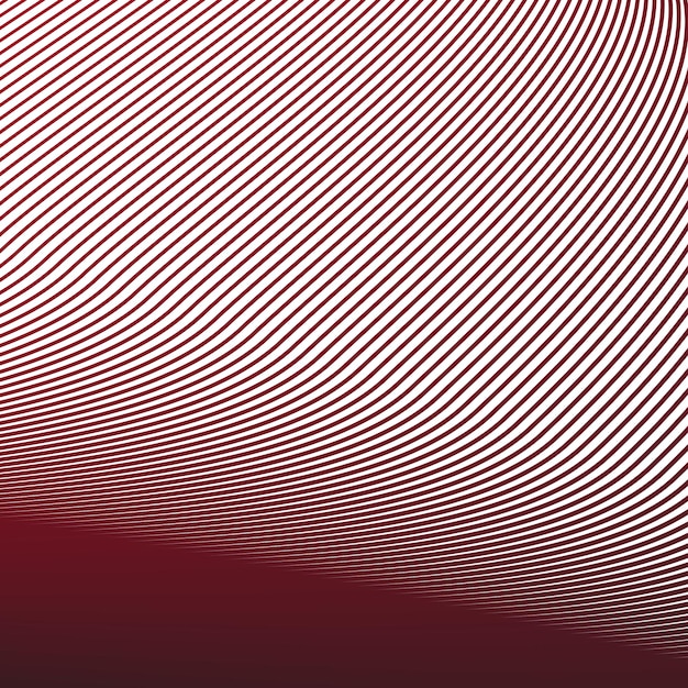 Línea de rayas rojas patrón sin costuras fondo abstracto