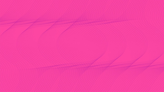 La línea rosa abstracta ondea el fondo geométrico. Diseño de fondo moderno. degradado de color. Forma fluida