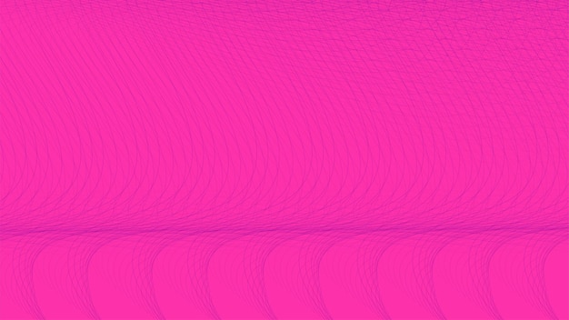 Vector la línea rosa abstracta ondea el fondo geométrico. diseño de fondo moderno. degradado de color. forma fluida