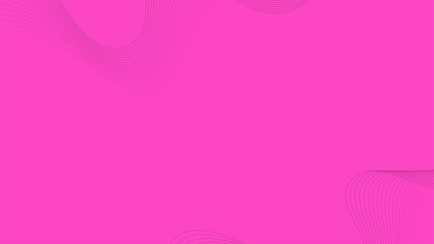 La línea rosa abstracta ondea el fondo geométrico. Diseño de fondo moderno. degradado de color. Forma fluida