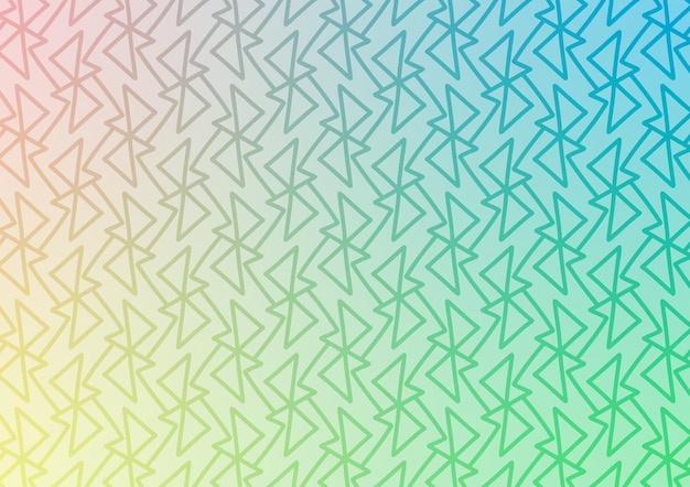 Línea suave patrón verde arte presentación abstracta de fondo