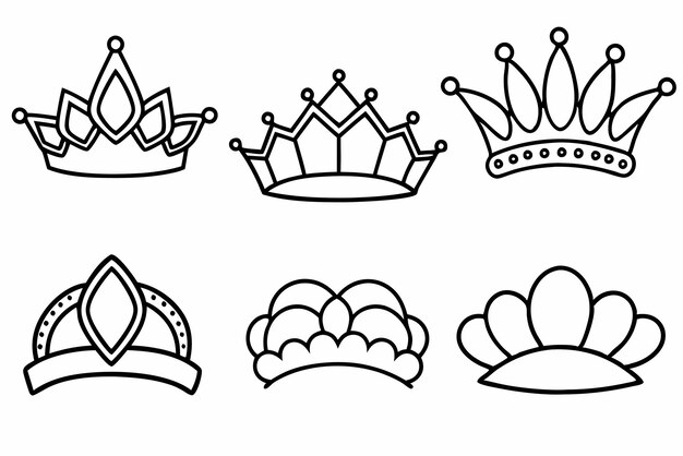 La línea de la tiara es una representación graciosa de un tocado moderno y elegante.