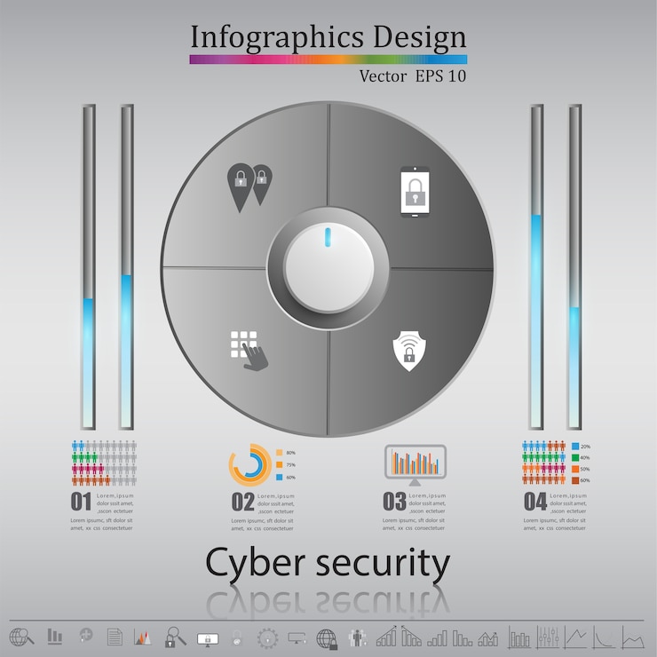 Vector línea de tiempo infografía.