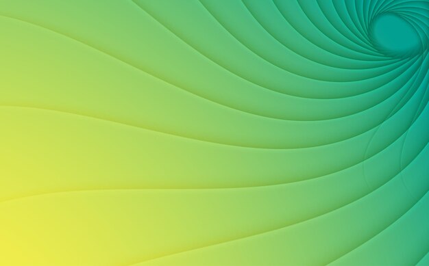 línea verde de onda abstracta diseño de fondo vectorial artístico