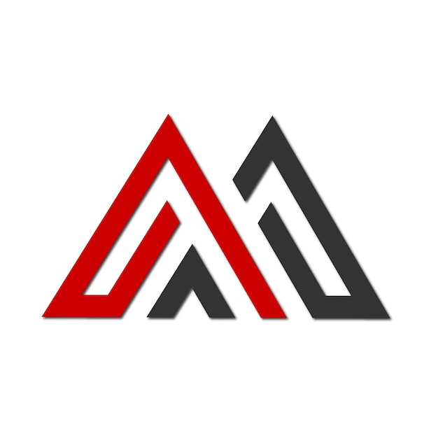 Línea web de diseño de logotipo moderno a todo color