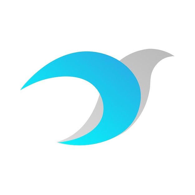 Línea web de diseño de logotipo moderno a todo color