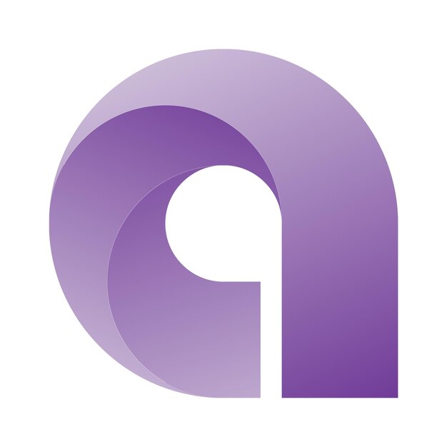 Línea web de diseño de logotipo moderno a todo color
