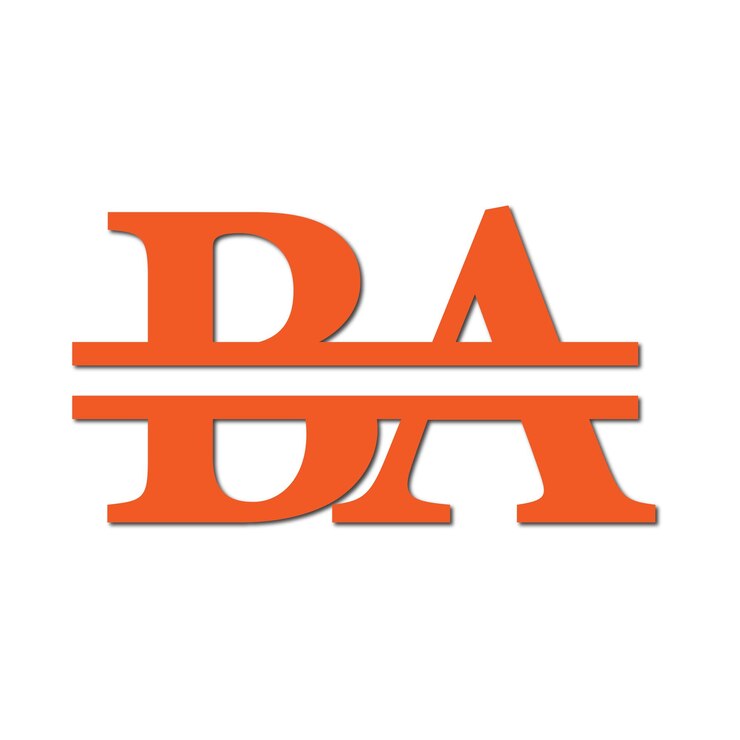 Vector línea web de diseño de logotipo moderno a todo color