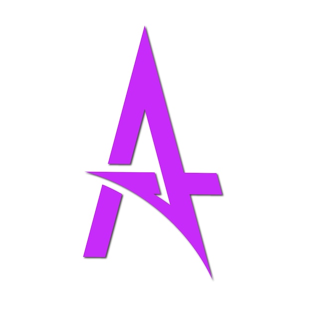 Línea web de diseño de logotipo moderno a todo color