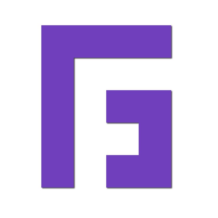 Vector línea web de diseño de logotipo moderno a todo color
