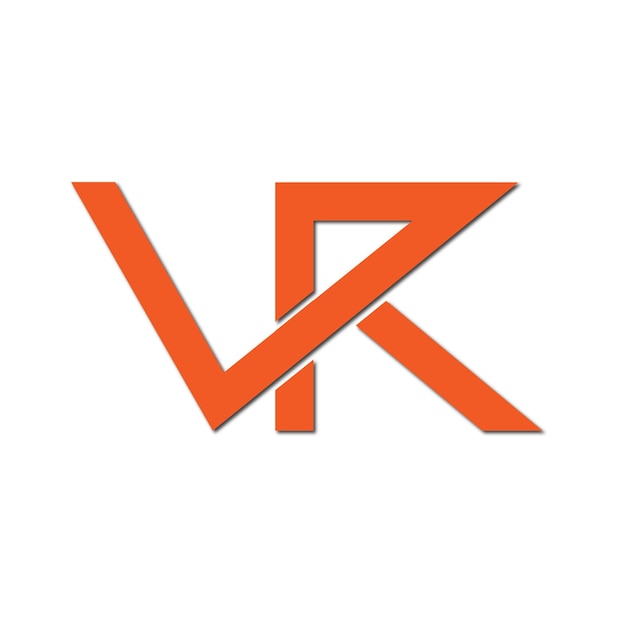 Línea web de diseño de logotipo moderno a todo color
