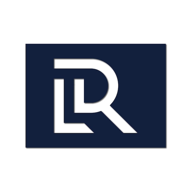 Línea web de diseño de logotipo moderno a todo color