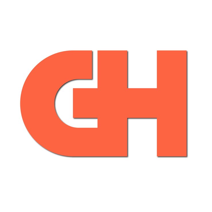 Vector línea web de diseño de logotipo moderno a todo color