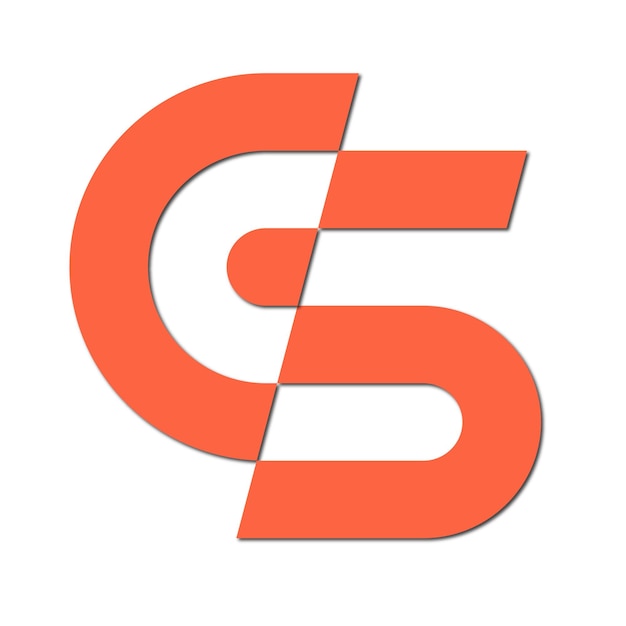 Línea web de diseño de logotipo moderno a todo color