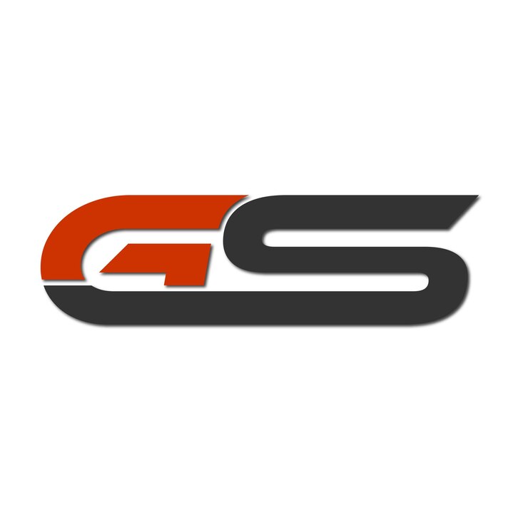 Vector línea web de diseño de logotipo moderno a todo color