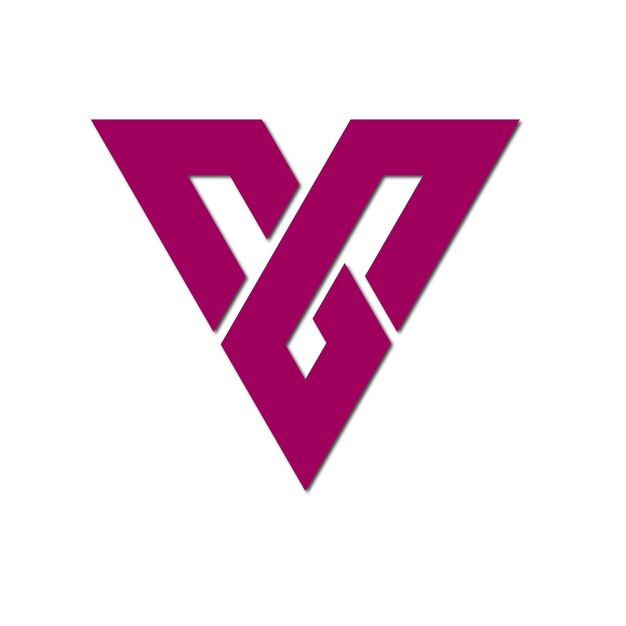 Línea web de diseño de logotipo moderno a todo color