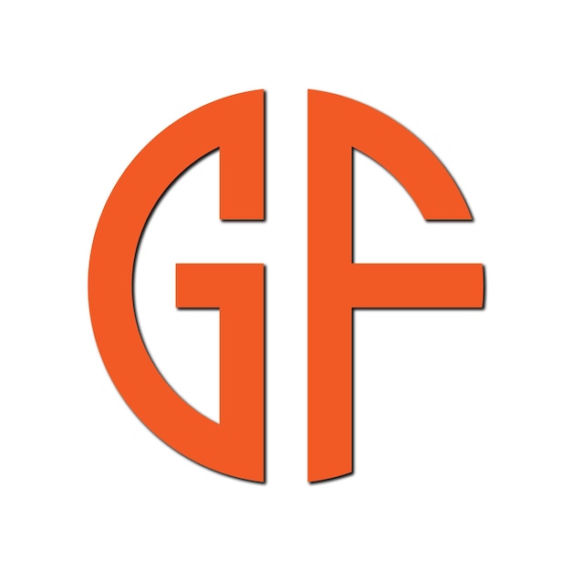 Línea web de diseño de logotipo moderno a todo color