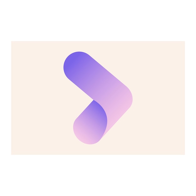 Línea web de diseño de logotipo moderno a todo color