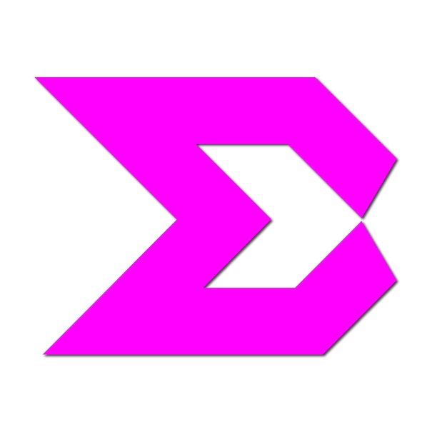 Línea web de diseño de logotipo moderno a todo color