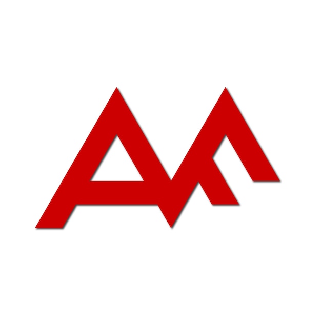 Línea web de diseño de logotipo moderno a todo color