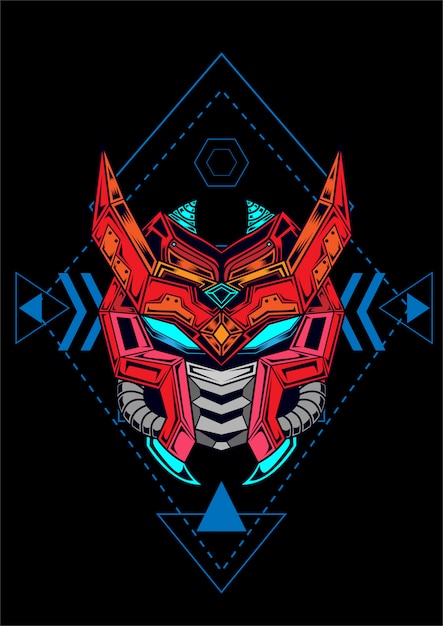 Lineart robot Gundam