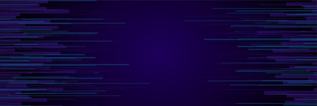 Líneas abstractas azul violeta tecnología fondo futurista