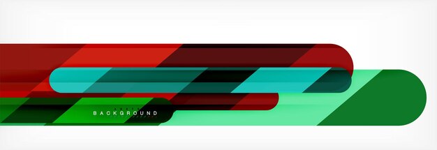 Líneas abstractas y coloridas diseño de fondo geométrico moderno
