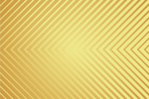 líneas abstractas en un fondo dorado vector libre