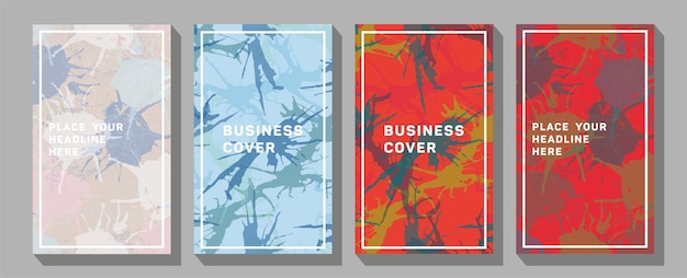Líneas abstractas modernas en líneas y fondo artístico con diferentes formas para decoración de paredes, tarjetas postales o diseño de portadas de folletos