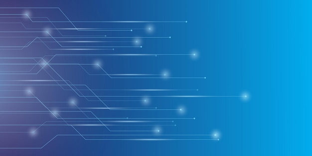 Las líneas abstractas y los puntos conectan el fondo La conexión tecnológica Los datos digitales y el concepto de big data