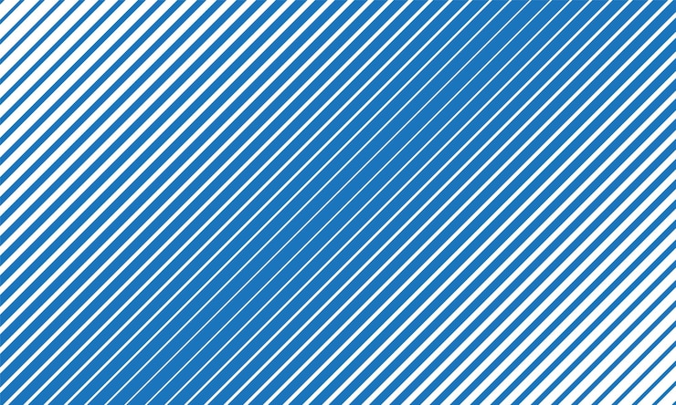 Vector líneas abstractas sobre un fondo azul