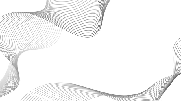 Líneas abstractas sobre un fondo blanco.