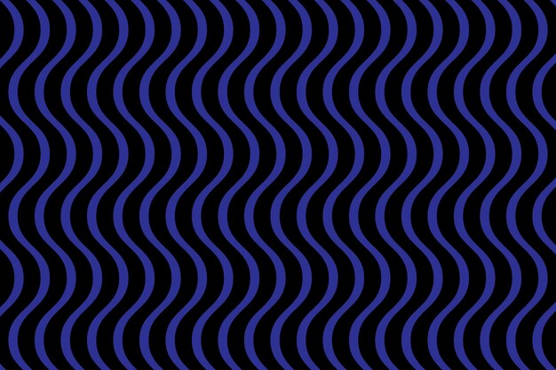 líneas azules sobre un fondo negro