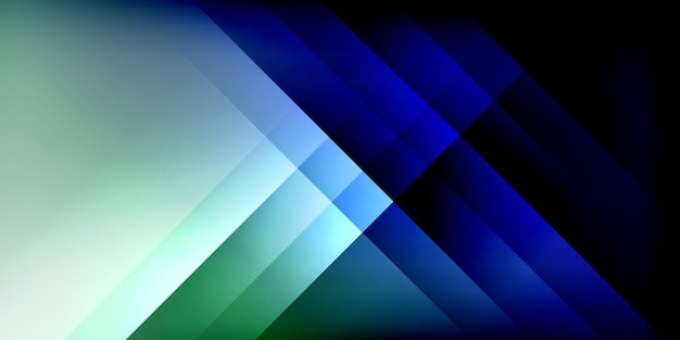 Líneas brillantes de fondo gradiente papel tapiz de plantilla geométrica