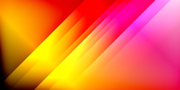 Líneas brillantes de fondo gradiente papel tapiz de plantilla geométrica
