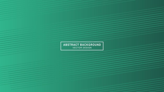 Líneas brillantes de rayas geométricas abstractas en fondo verde oscuro para la portada de la página de aterrizaje de la web de póster, la promoción de tarjetas de felicitación Eps 10