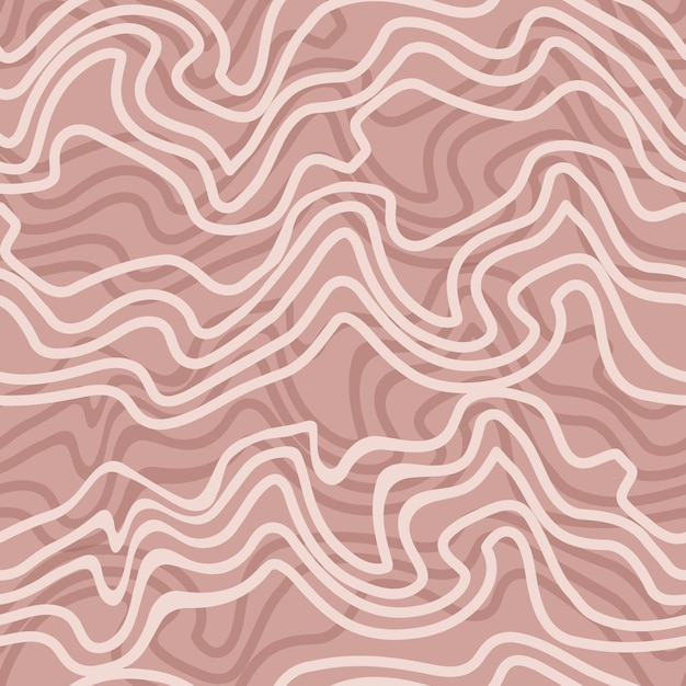 Líneas caóticas dentadas borrosas abstracto grunge vector de patrones sin fisuras