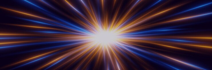 Vector líneas coloridas de luz de neón fondo de luz de neon abstracto movimiento de alta velocidad