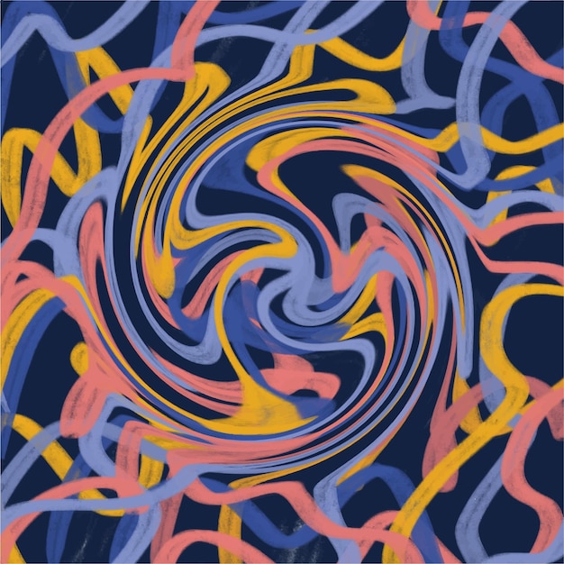 Líneas coloridas en movimiento de fondo abstracto